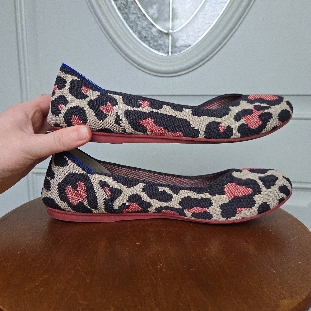 Rothy's The Flat Red Cat Flats Retired - Picture 9 of 9